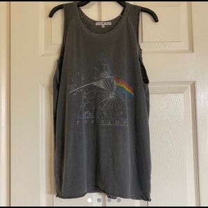 Junk Food Pink Floyd art Sleeveless shirt